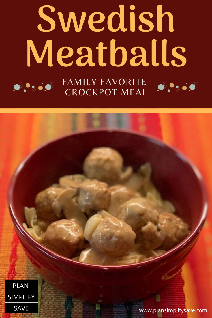 Crockpot Swedish Meatballs